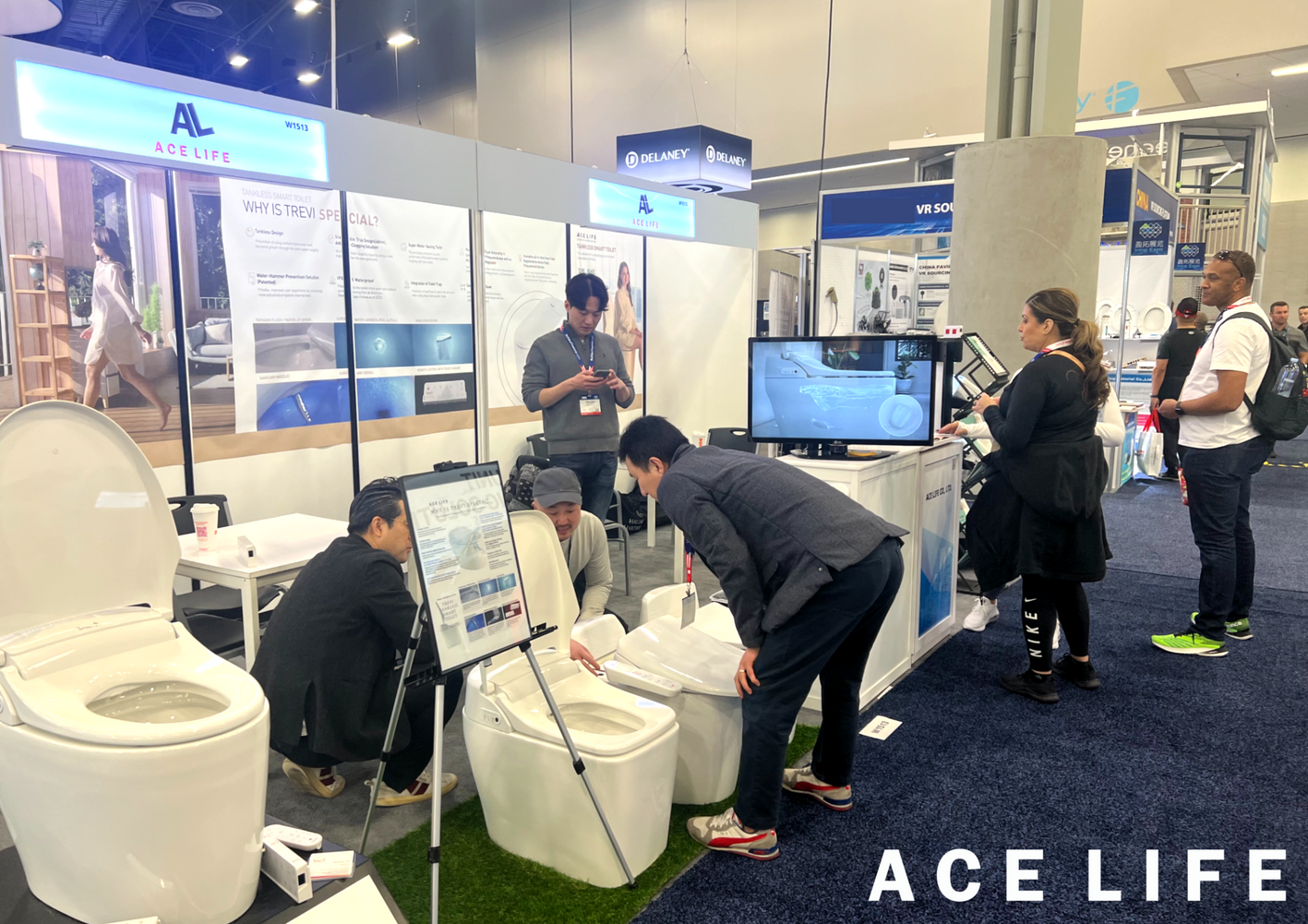 ACE LIFE, PARTICIPATED IN 'IBS 2023(INTERNATIONAL BUILDER SHOW 2023)', LAS VEGAS, USA